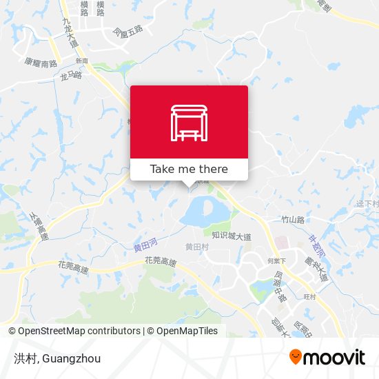 洪村 map