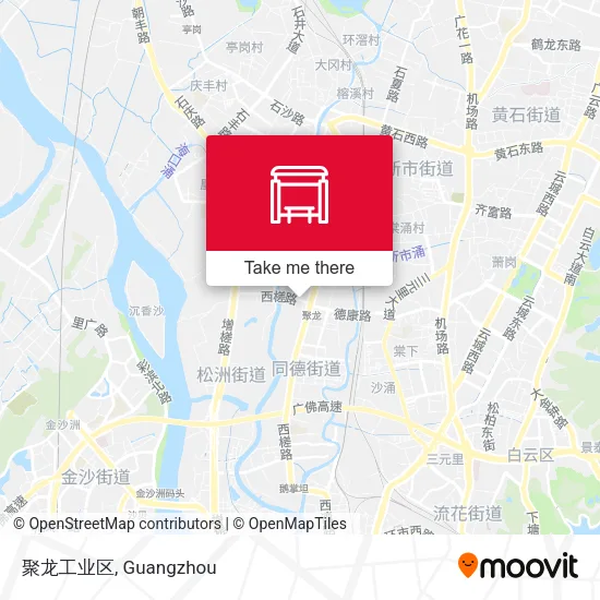 聚龙工业区 map