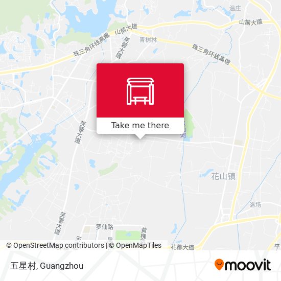 五星村 map