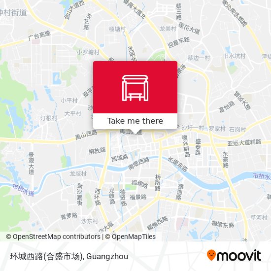环城西路(合盛市场) map