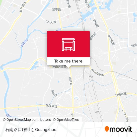 石南路口(神山) map