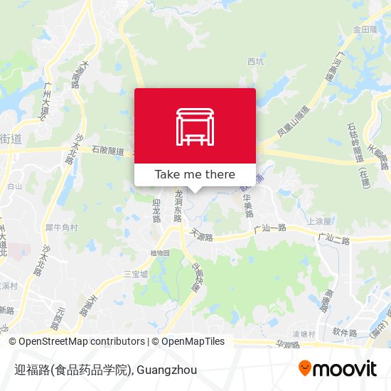 迎福路(食品药品学院) map