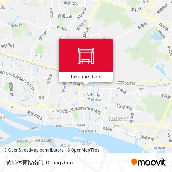 黄埔体育馆南门 map