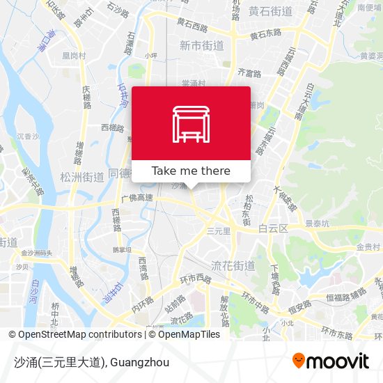 沙涌(三元里大道) map