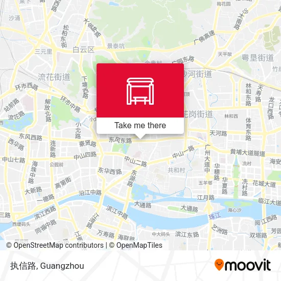 执信路 map