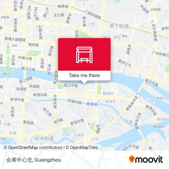 会展中心北 map