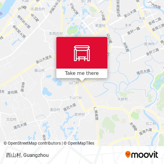 西山村 map