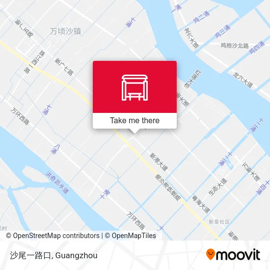 沙尾一路口 map