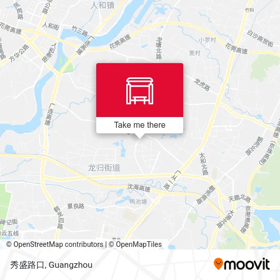 秀盛路口 map