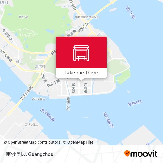 南沙奥园 map
