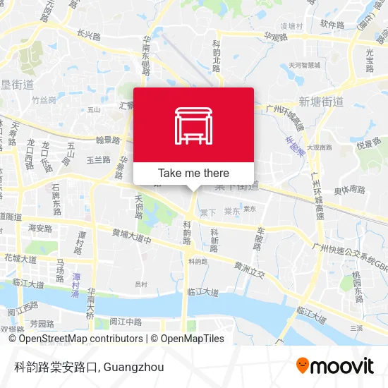 科韵路棠安路口 map