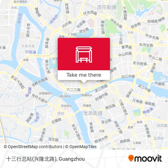 十三行总站(兴隆北路) map