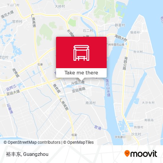 裕丰东 map