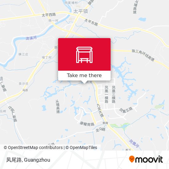 凤尾路 map