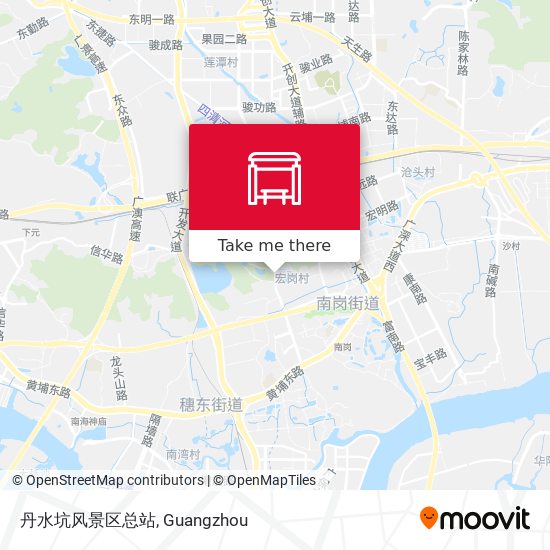 丹水坑风景区总站 map