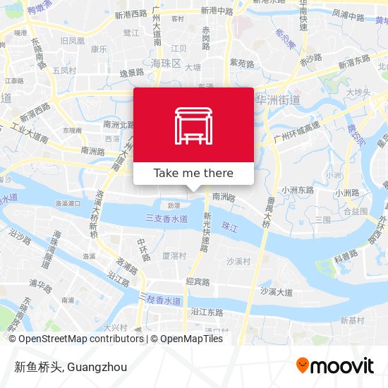 新鱼桥头 map