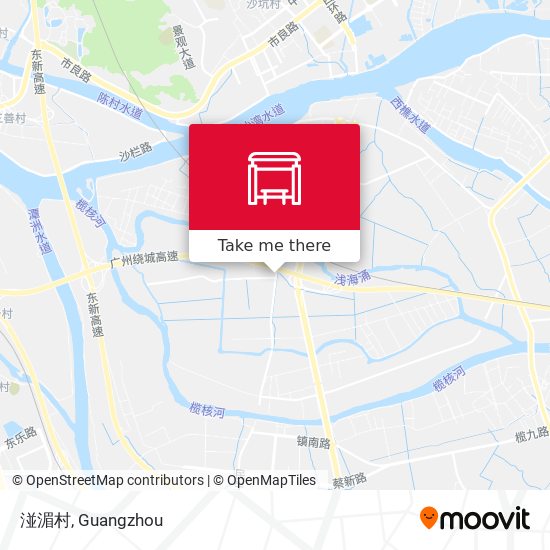 湴湄村 map