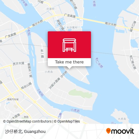 沙仔桥北 map