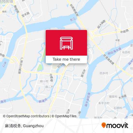 麻涌税务 map