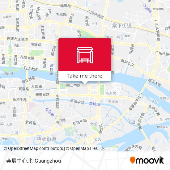 会展中心北 map