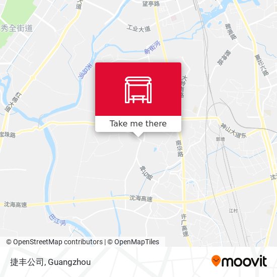 捷丰公司 map