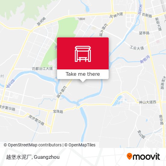 越堡水泥厂 map