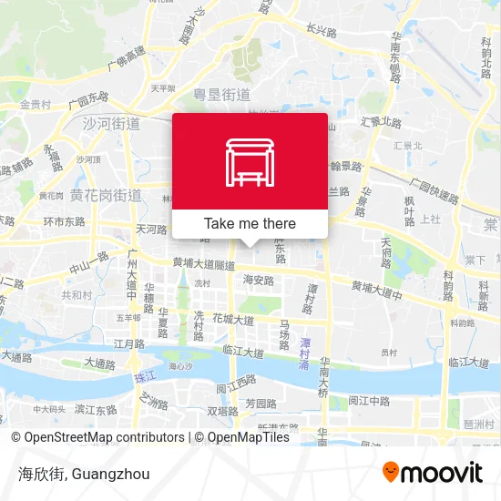 海欣街 map