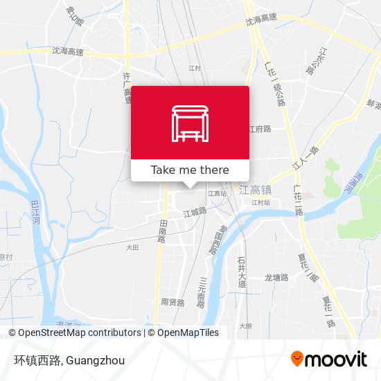 环镇西路 map