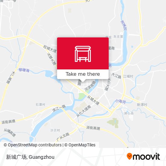 新城广场 map