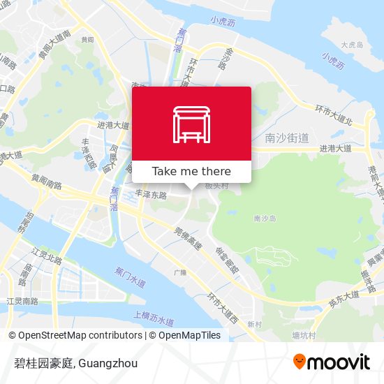 碧桂园豪庭 map