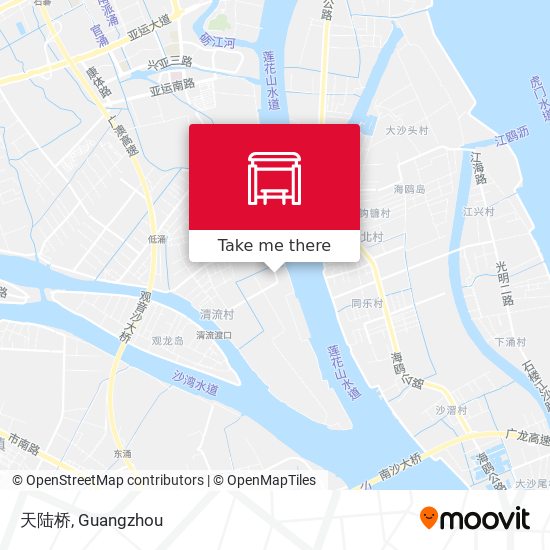 天陆桥 map