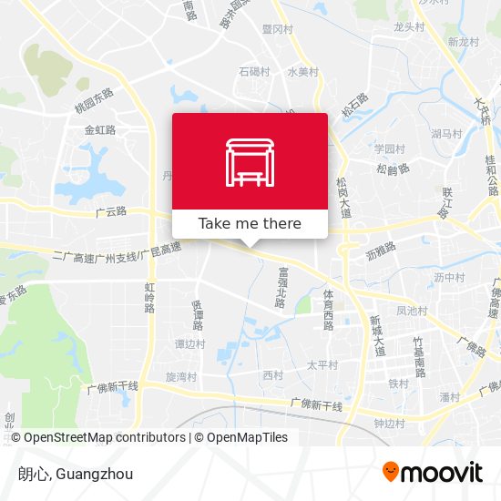 朗心 map