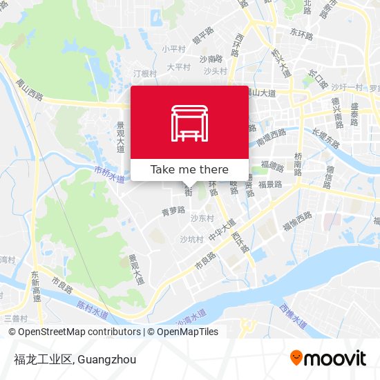 福龙工业区 map