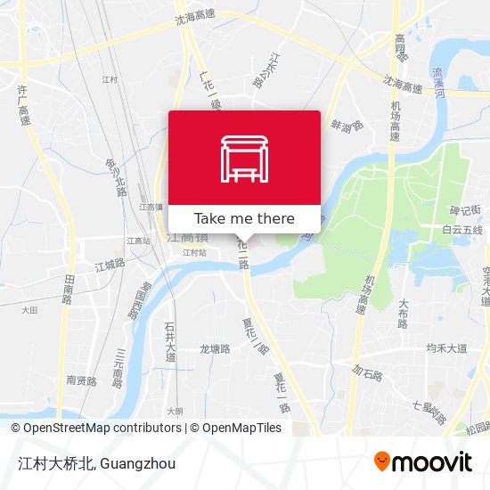 江村大桥北 map