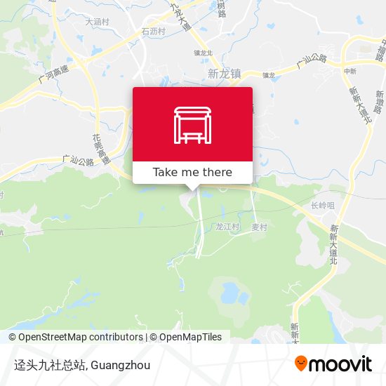 迳头九社总站 map