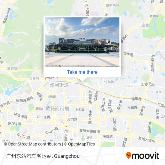 广州东站汽车客运站 map