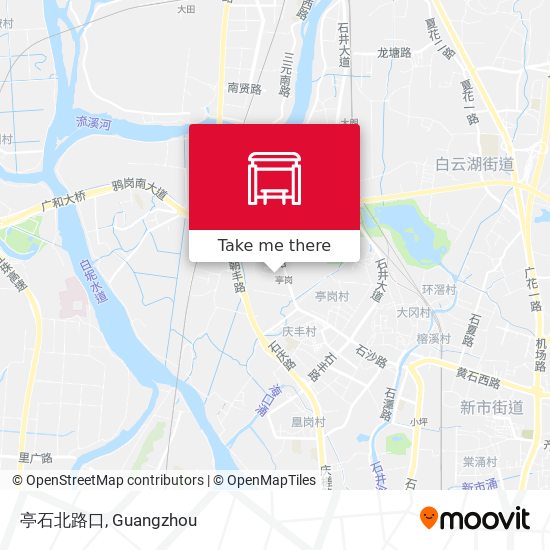 亭石北路口 map