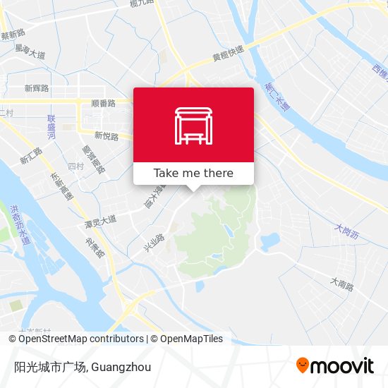 阳光城市广场 map