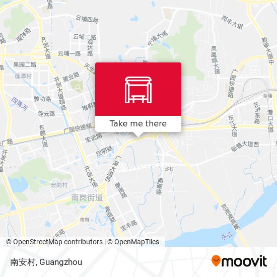 南安村 map