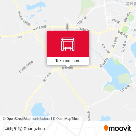华商学院 map