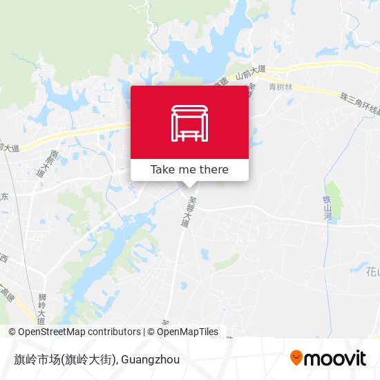 旗岭市场(旗岭大街) map