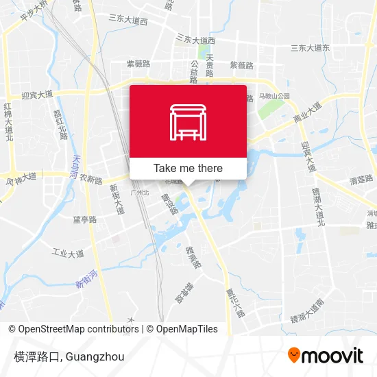 横潭路口 map