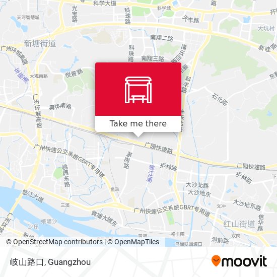 岐山路口 map