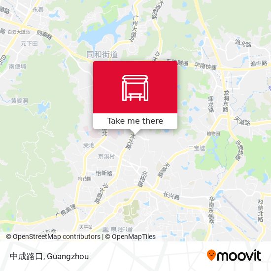 中成路口 map