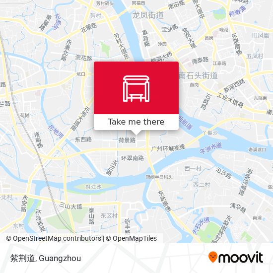 紫荆道 map