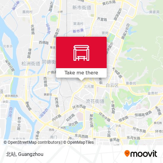 北站 map