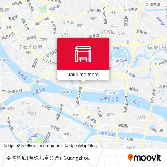 洛溪桥底(海珠儿童公园) map