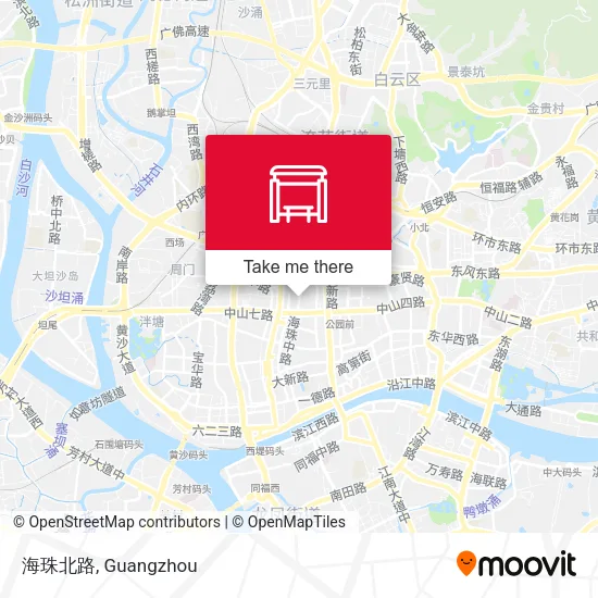 海珠北路 map