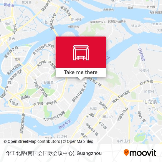 华工北路(南国会国际会议中心) map