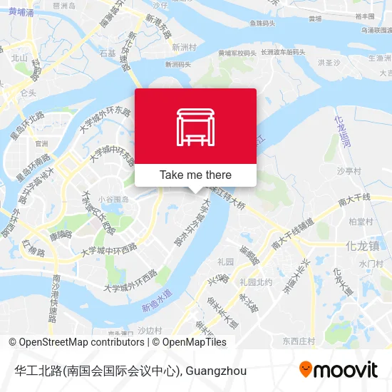 华工北路(南国会国际会议中心) map
